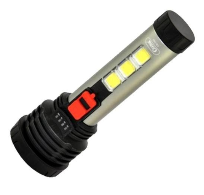 Ручний ліхтар акумуляторний COBA CB-C60, фото 1