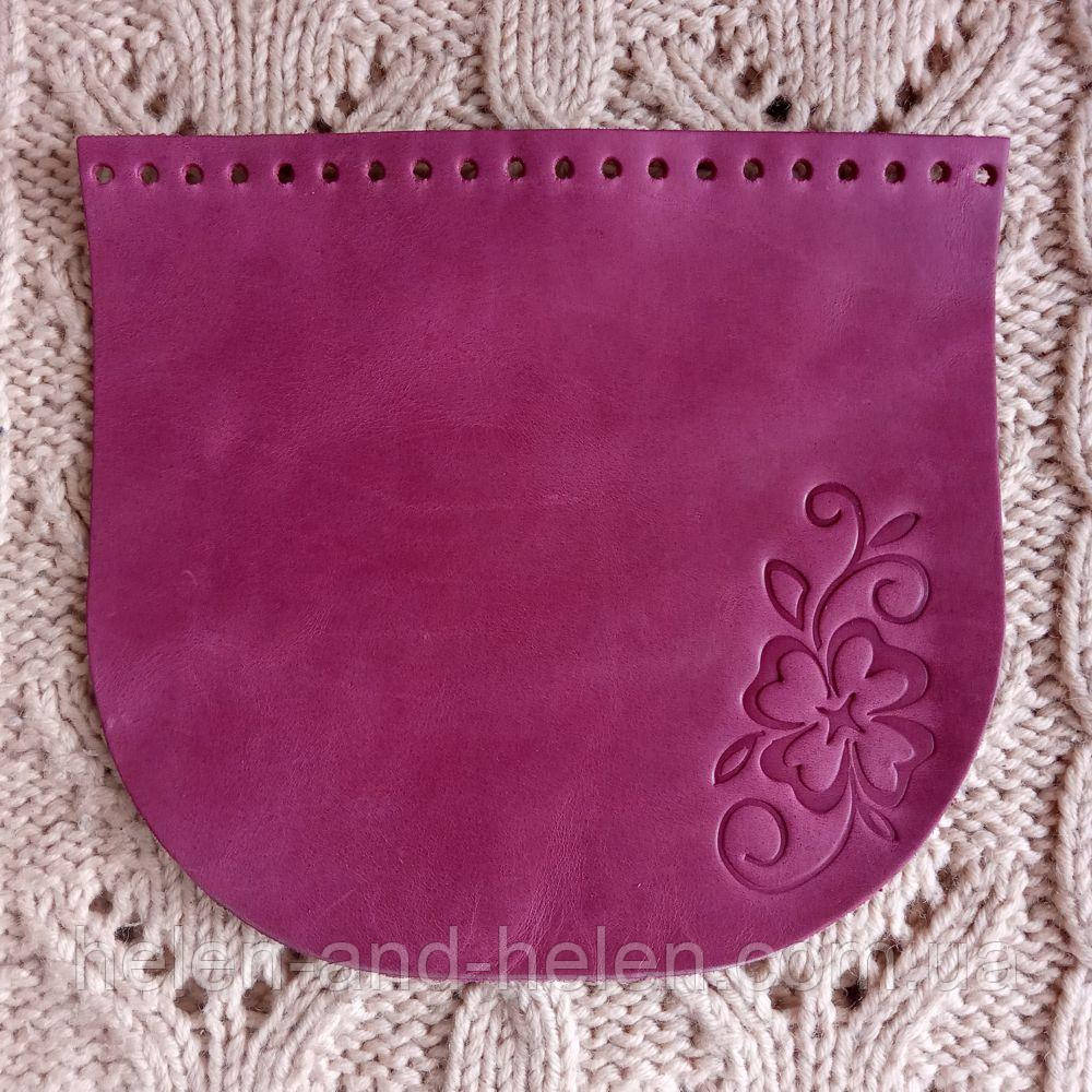 Клапан для сумки "Фея". Фуксія, фото 1