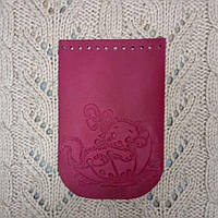 Клапан для міні сумки 12*18 "Парасолька".Фуксія