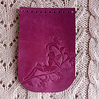 Клапан для міні сумки 12*18 "Фея".Фуксія