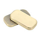 Магнітний слайдер антистрес RX-ROOT BRONZE іграшка з металу фіджет EDC бронзовий, фото 4