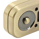 Магнітний слайдер антистрес RX-ROOT BRONZE іграшка з металу фіджет EDC бронзовий, фото 5