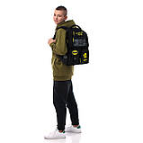Рюкзак Kite Education teens 2587M DC Batman 42x29x17, 17 л, 130-145 см, фото 11