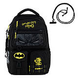 Рюкзак Kite Education teens 2587M DC Batman 42x29x17, 17 л, 130-145 см, фото 3