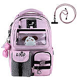 Рюкзак Kite Education teens 2587M-4, 42x29x17 см, 17 л, 130-145 см, фото 3