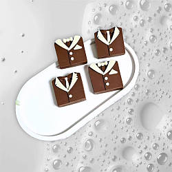 Силіконовий молд для шоколаду, зефіру, карамелі і т.д. "Цукерки - костюм"