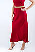 Спідниця міді в білизняному стилі червона 81009 (2000000144191), фото 2