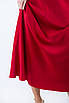 Спідниця міді в білизняному стилі червона 81009 (2000000144191), фото 4