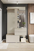 Передпокій Соната з ДСП сатин/сатин венге Світ Меблів