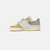 Жіночі Кросівки Adidas Forum Exhibit Low Grey Beige / Адідас Форум Ексхібіт Низькі Сірі з Бежевим, фото 4