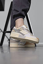 Жіночі Кросівки Adidas Forum Exhibit Low Grey Beige / Адідас Форум Ексхібіт Низькі Сірі з Бежевим, фото 5