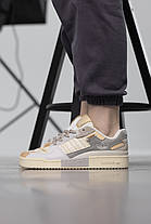 Жіночі Кросівки Adidas Forum Exhibit Low Grey Beige / Адідас Форум Ексхібіт Низькі Сірі з Бежевим, фото 4