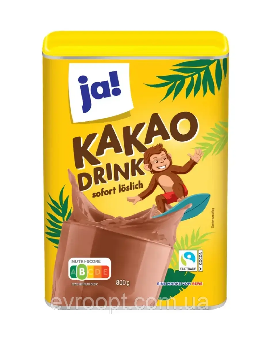 Какао JA Choco Drink 800г, фото 1