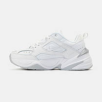 Жіночі Кросівки Nike M2K Tekno White Pure Platinum / Найк М2К Текно П'юр Платінум Білі, фото 3