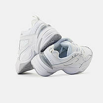 Жіночі Кросівки Nike M2K Tekno White Pure Platinum / Найк М2К Текно П'юр Платінум Білі, фото 6
