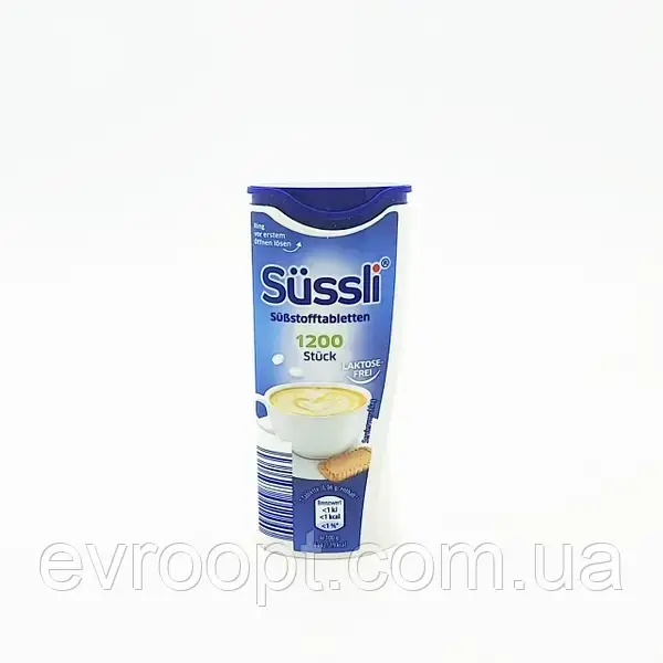 Замінник цукру  Sussli (1200 таблеток) 72 г