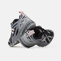Жіночі Кросівки New Balance 1906R Black Grey Pink Moon / Нью Беланс 1906Р Мун Чорні з Сірим та Рожевим, фото 6