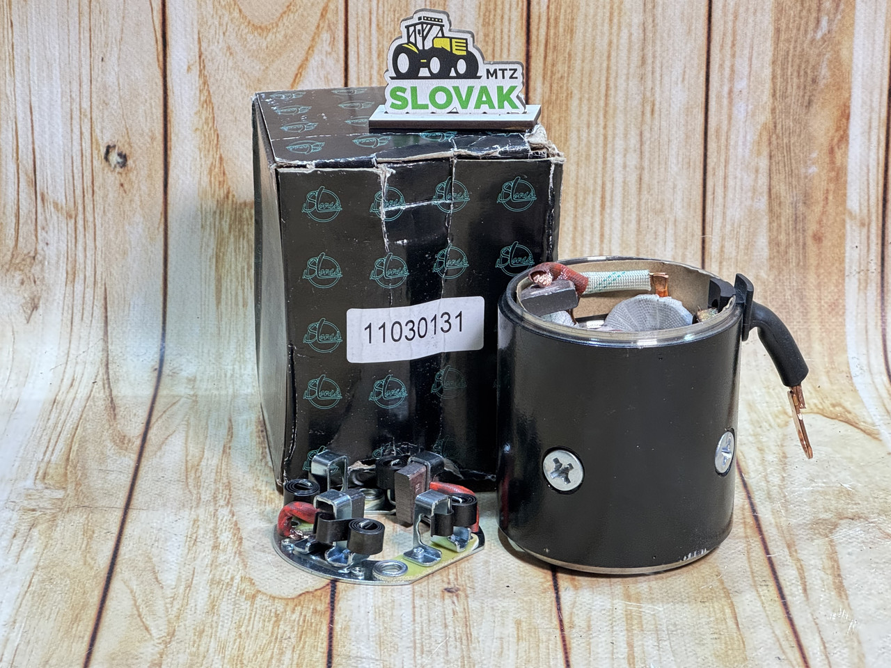 Статор із щітками 24В 5кВт посилень МТЗ,ЮМЗ,Т-40,Т-25, фото 1