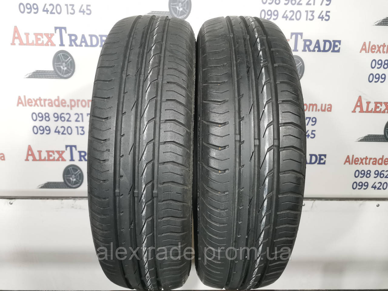 165/70 R14 Continental ContiPremiumContact 2 літні шини б/у, фото 1