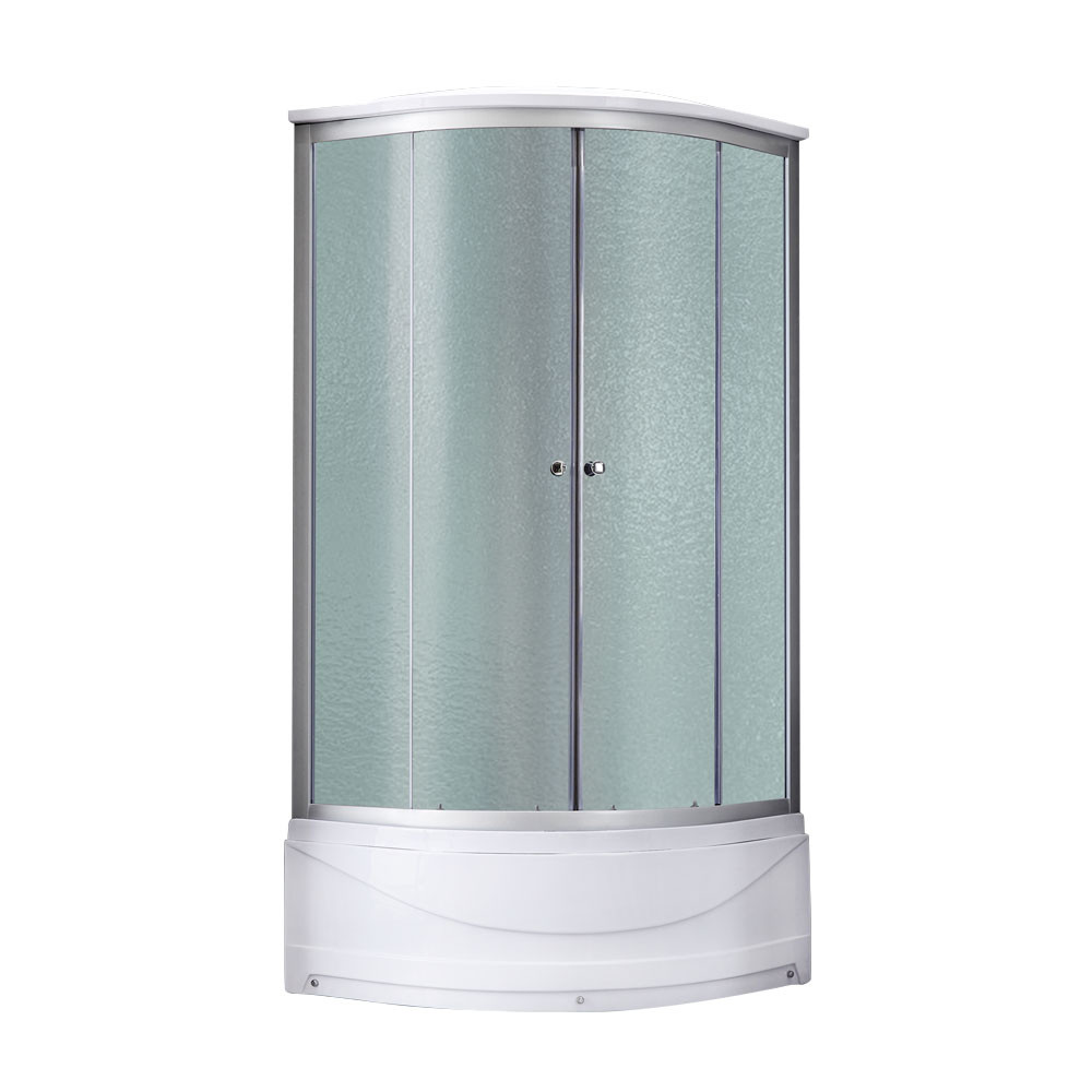 Душовий бокс Lidz Tani SB90x90.SAT.HIGH.FR, скло Frost 4 мм Techno-Torba Гарант Якості