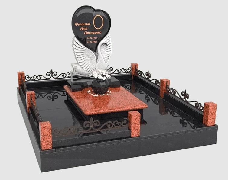 Меморіальний комплекс із граніту МК-39, фото 1