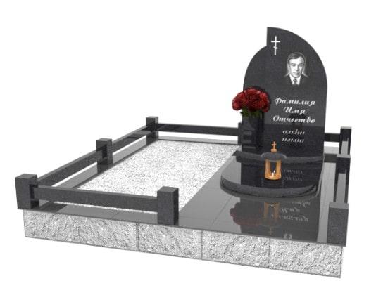 Меморіальний комплекс із граніту МК-49, фото 1