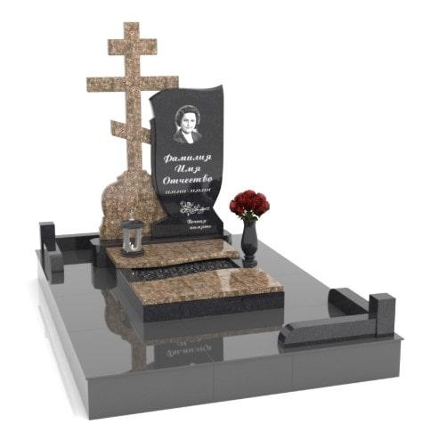 Меморіальний комплекс із граніту МК-54, фото 1