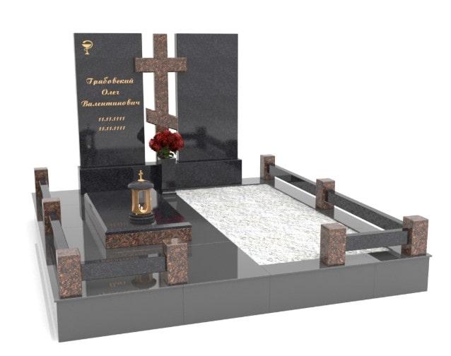 Меморіальний комплекс із граніту МК-60, фото 1