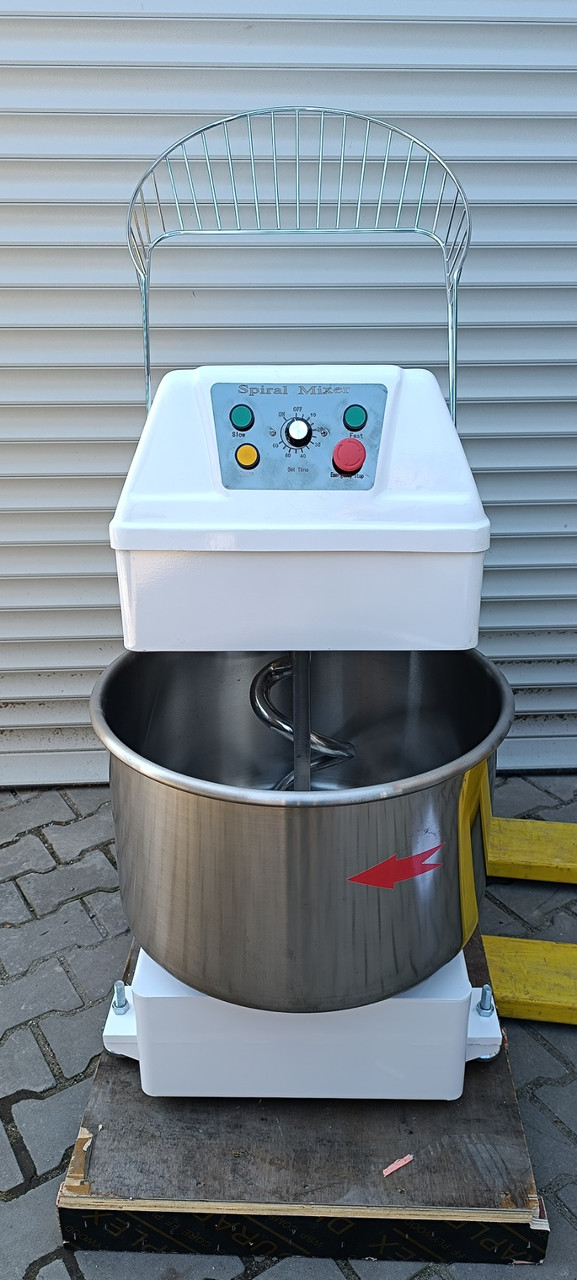 Тестомес спіральний Vektor HS 80 двошвидкісний з фіксованою дежею. (80 літрів), фото 1