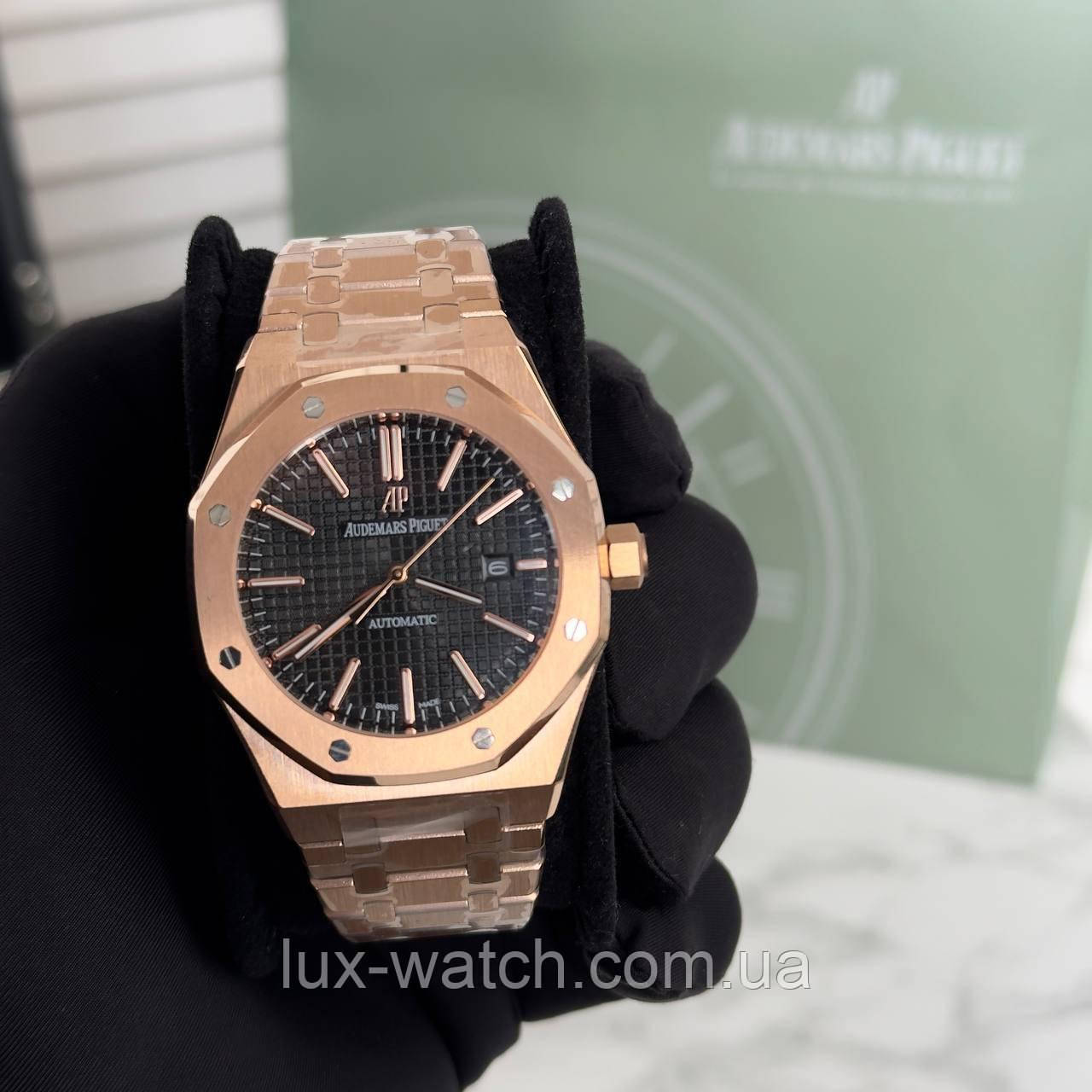 Годинник наручний A.u.d.e.m.a.r.s. P.i.g.u.e.t. Royal Oak Gold-Black