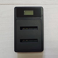 Зарядний пристрій USB для 2 акумуляторів Canon NB-4L/NB-8L LCD Intelligent