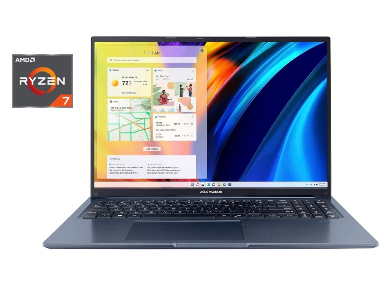 Ультрабук Asus Vivobook 16X M1603QA-DH71-CA/ 16" 1920x1200/ Ryzen 7 5800H/ 12GB RAM/ 512GB SSD/ Radeon RX Vega 8