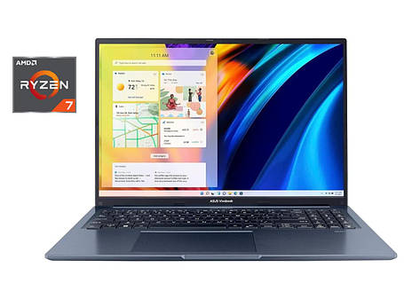 Ультрабук Asus Vivobook 16X M1603QA-DH71-CA/ 16" 1920x1200/ Ryzen 7 5800H/ 12GB RAM/ 512GB SSD/ Radeon RX Vega 8, фото 1