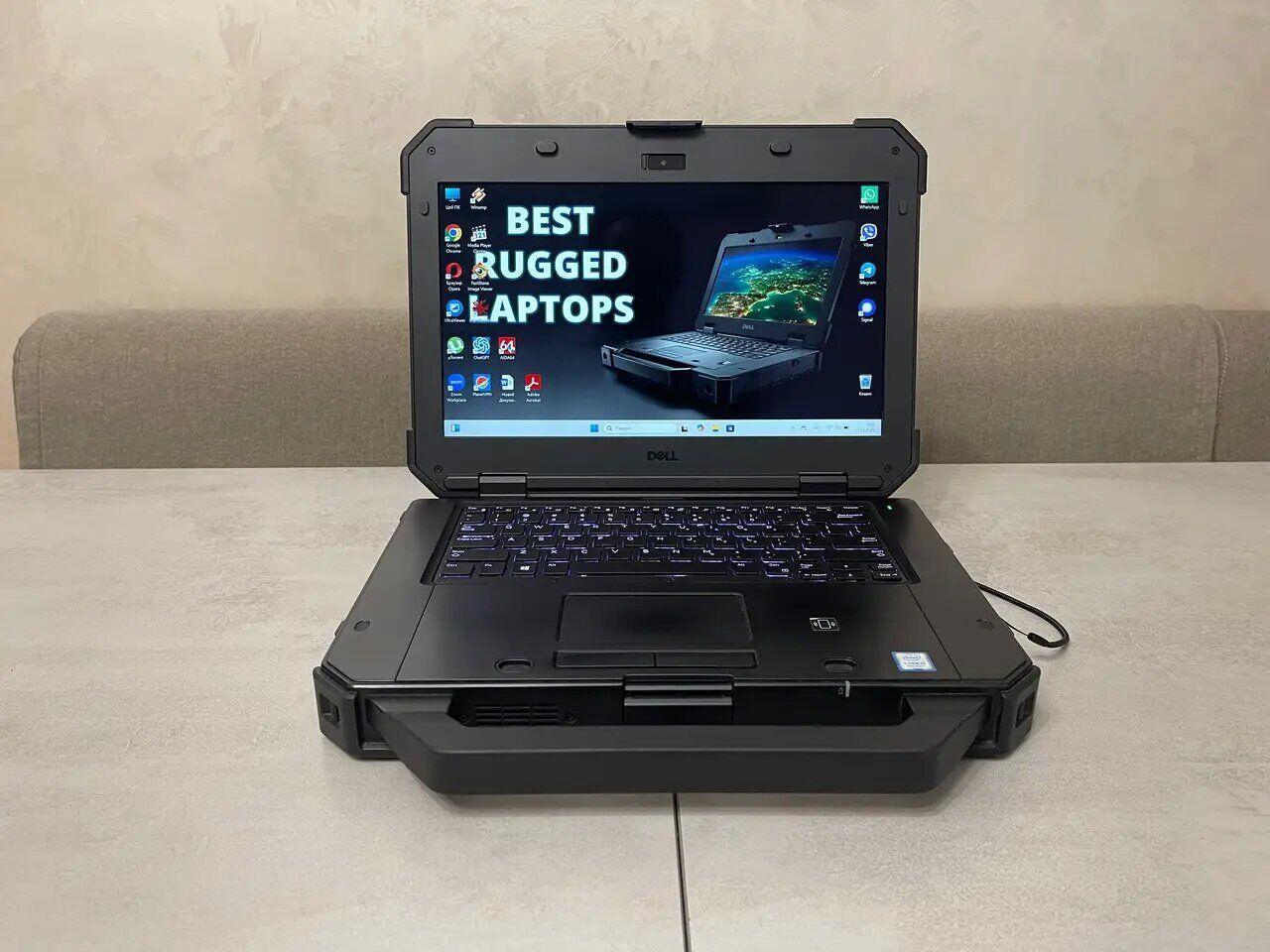 Б/в Захищений ноутбук Dell Latitude 7424 Rugged Extreme 14" 1920x1080 Touch| i5-8350U| 16GB RAM| 512GB SSD| UHD 620