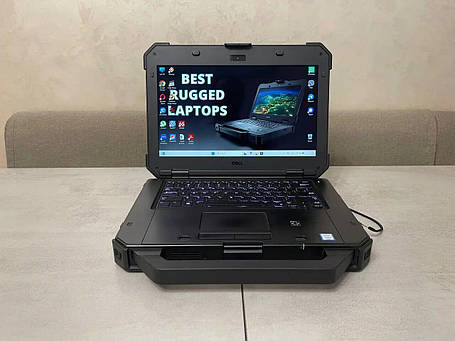 Б/в Захищений ноутбук Dell Latitude 7424 Rugged Extreme 14" 1920x1080 Touch| i5-8350U| 16GB RAM| 512GB SSD| UHD 620, фото 1