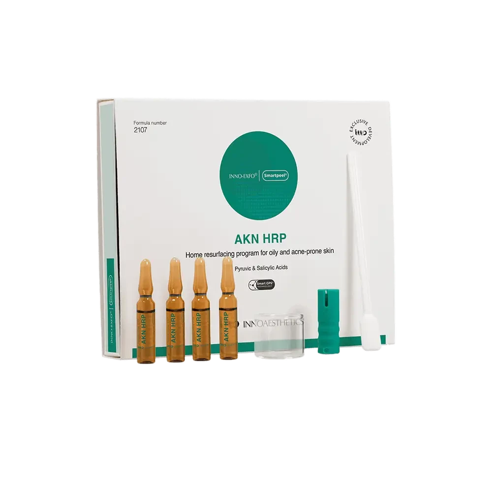 Домашній пілінг для проблемної шкіри AKN PEEL HRP Innoaesthetics, 4х2 мл