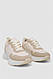 Кросівки жіночі, колір біло-бежевий, 248RXM60, фото 3