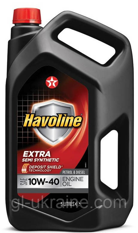 Моторна олива TEXACO Havoline Extra 10W-40, 5л (840126LGV)
