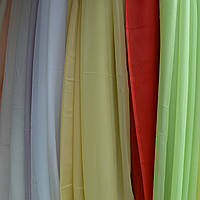Шифон вуаль однотонний кольоровий