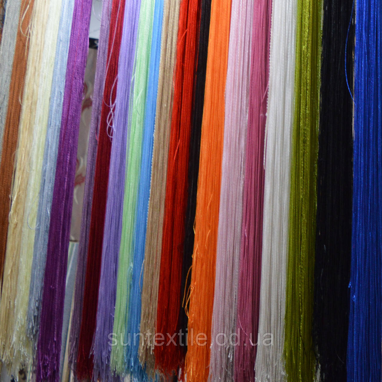 Нитки "Лапша" однотонні, фото 1