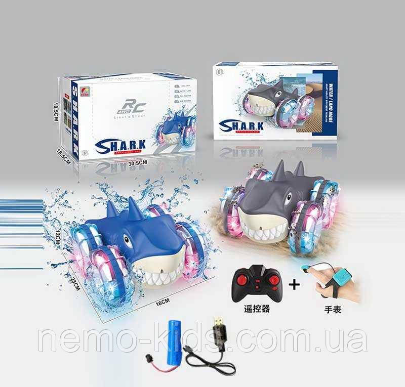 Машина на радіокеруванні CX 98 (24) 2 кольори, “Акула”, підсвічування, викрутка, акум. 3.7V, пульт 2.4G +, фото 1