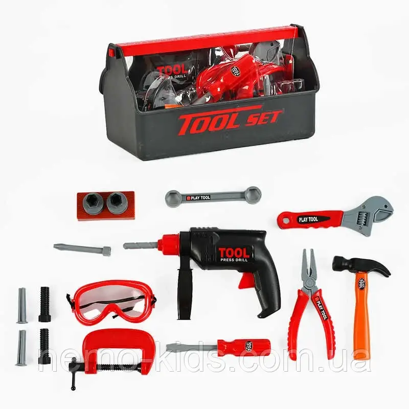 Набір інструментів KY 1068-304 (24/2) в ящику, фото 1