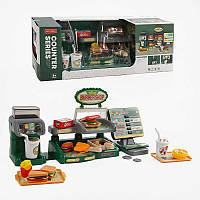 Магазин MW 2281 (16) 35 аксесуарів, меню з англійським озвученням, 2 вітрини зі смаколиками, фритюрниця,