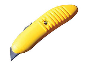 Ніж будівельний MASTERTOOL трапеція пластиковий корпус 17-0306