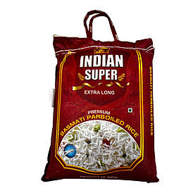 Рис індійський басматі пропарений Indian Super Extra Long