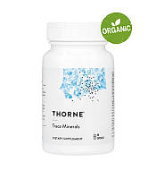 Thorne, trace minerals, микроэлементы, 90 капсул