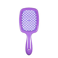 Щітка для волосся Salon Professional продувна 20 см SP0099 SL масажні гребінці для волосся Фіолетовий, фото 3
