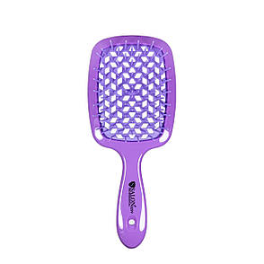 Щітка для волосся Salon Professional продувна 20 см SP0099 SL масажні гребінці для волосся Фіолетовий, фото 1