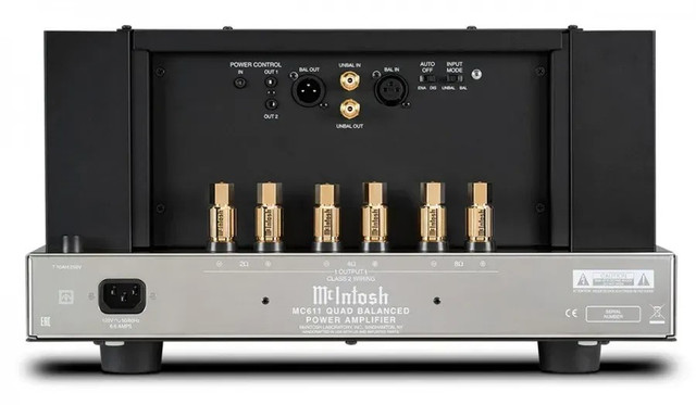 McIntosh MC611 1-Channel Solid State Amplifier