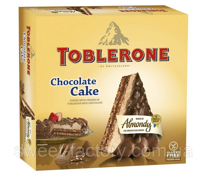 Торт Toblerone Chocolate Cake 400g, фото 1